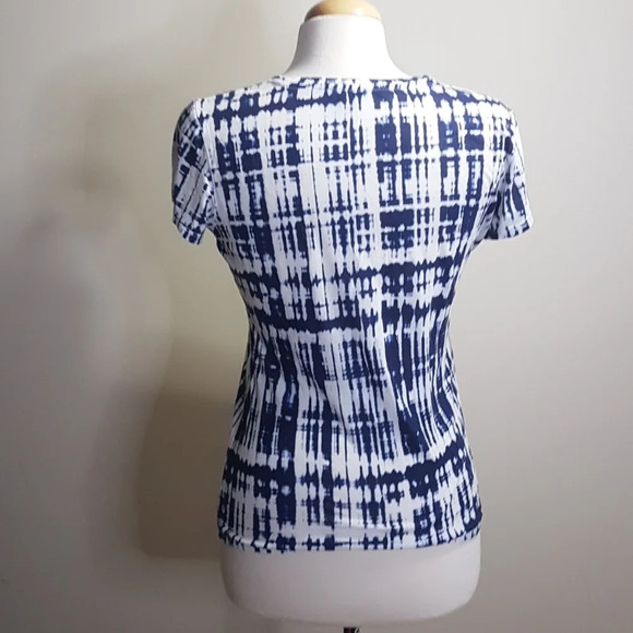 Vince Pima  cotton print tee - Picture 4 of 6